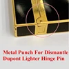For Dupont Lighter Dismantle Hinge Pins Durable Reusable Alloy Punch Convenient Outer Case Link Pin DIY Repair Replace Tool 3