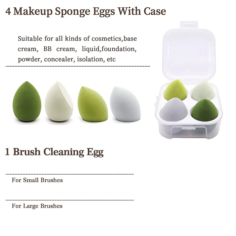 A01F-Makeup Brushes, Makeup Kit,Foundation Brush Eyeshadow Brush Make Up Brushes Set 4