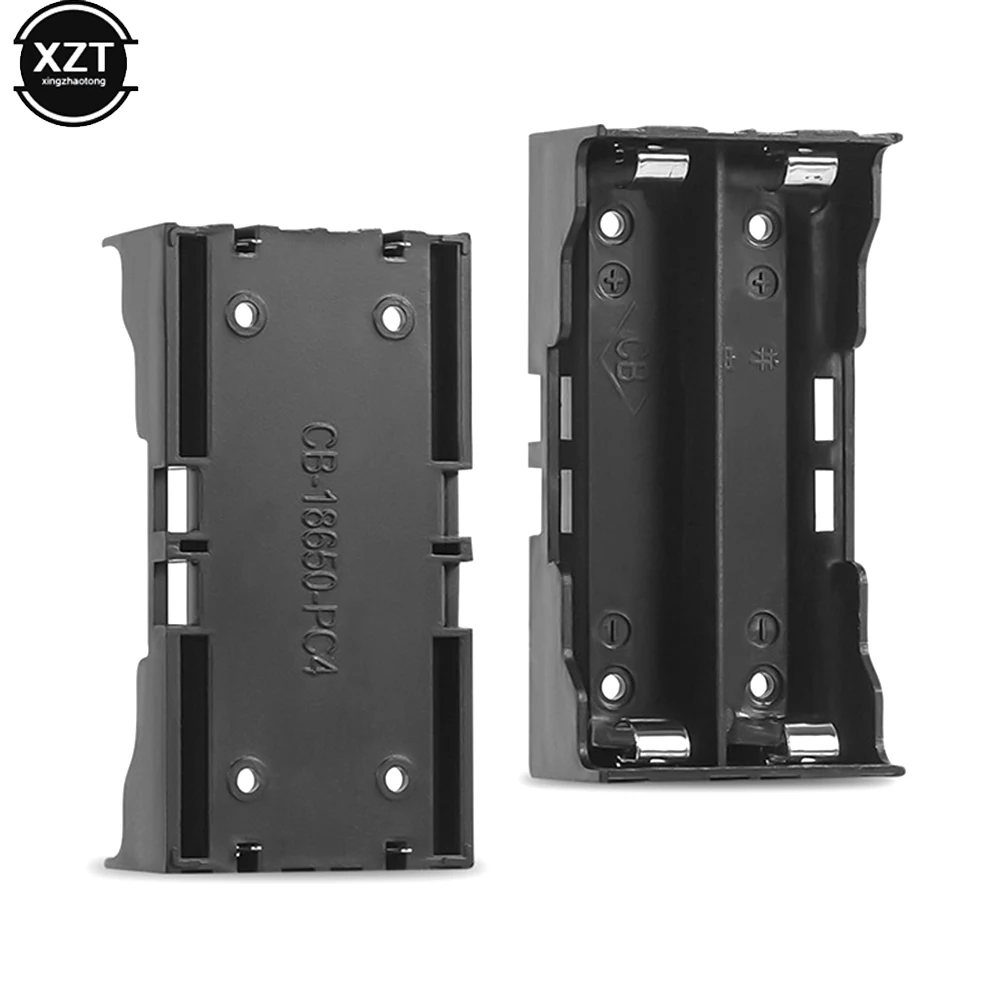 1/2/3/4x 18650 Battery Holder Case Parallel / Series With Wire Battery Box DIY e