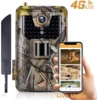 Live Broadcast 4K 36MP APP Trail Camera Cloud Service Wildlife Hunting Surveillance 940nm 4G Wireless CameraHC900PRO Photo Traps 5