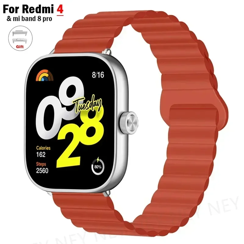 Magnetic Silicone Loop Watchbands - Sport Wristband Bracelet Accessories