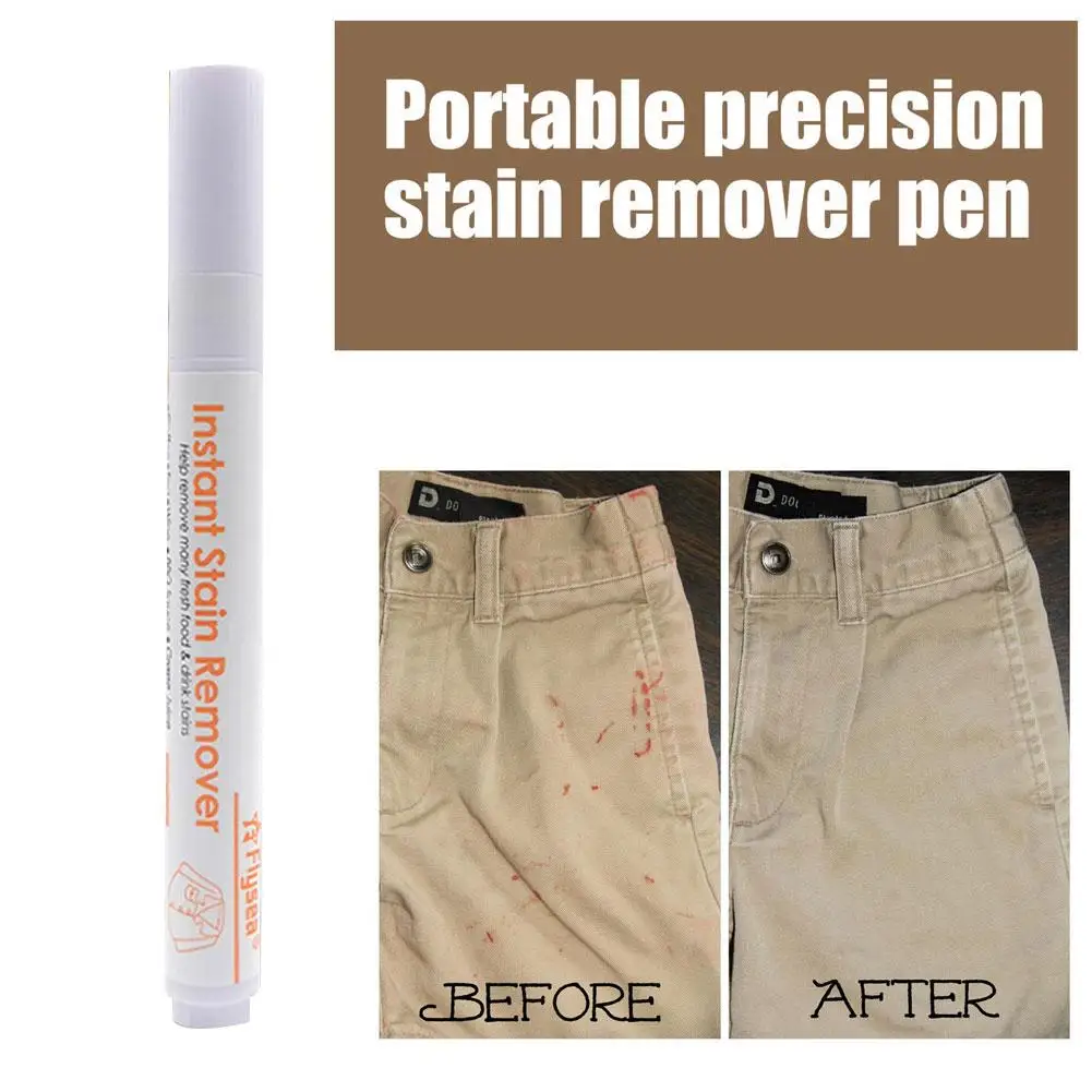 Magic Clothes Decontamination Pen Portable Non-washable Removal Pen Wine Small Stain Grease Emergency Removal Coffee Dirt F1D8
