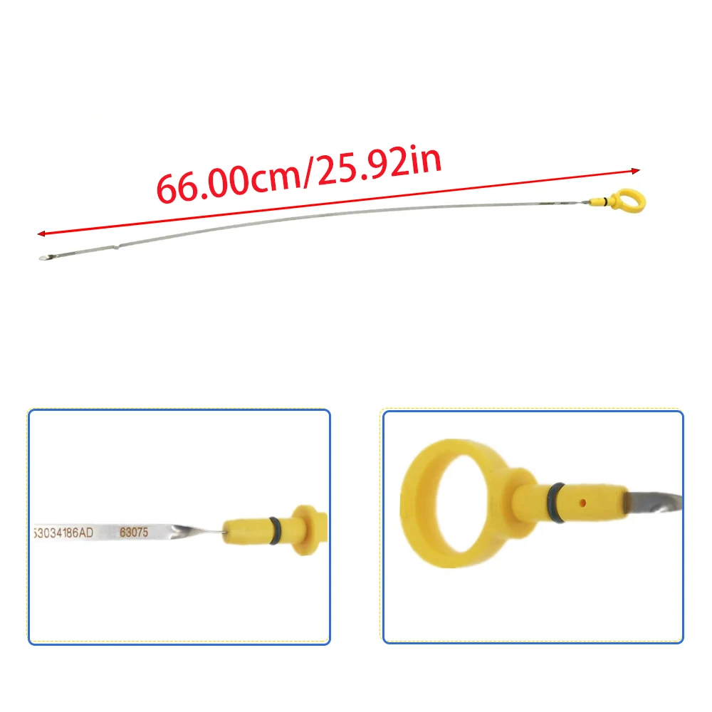 Engine Oil Dipstick 1PCS Fit for Jeep Grand Cherokee 5.7L HEMI Dodge Durango 5.7L HEMI 2011-2015