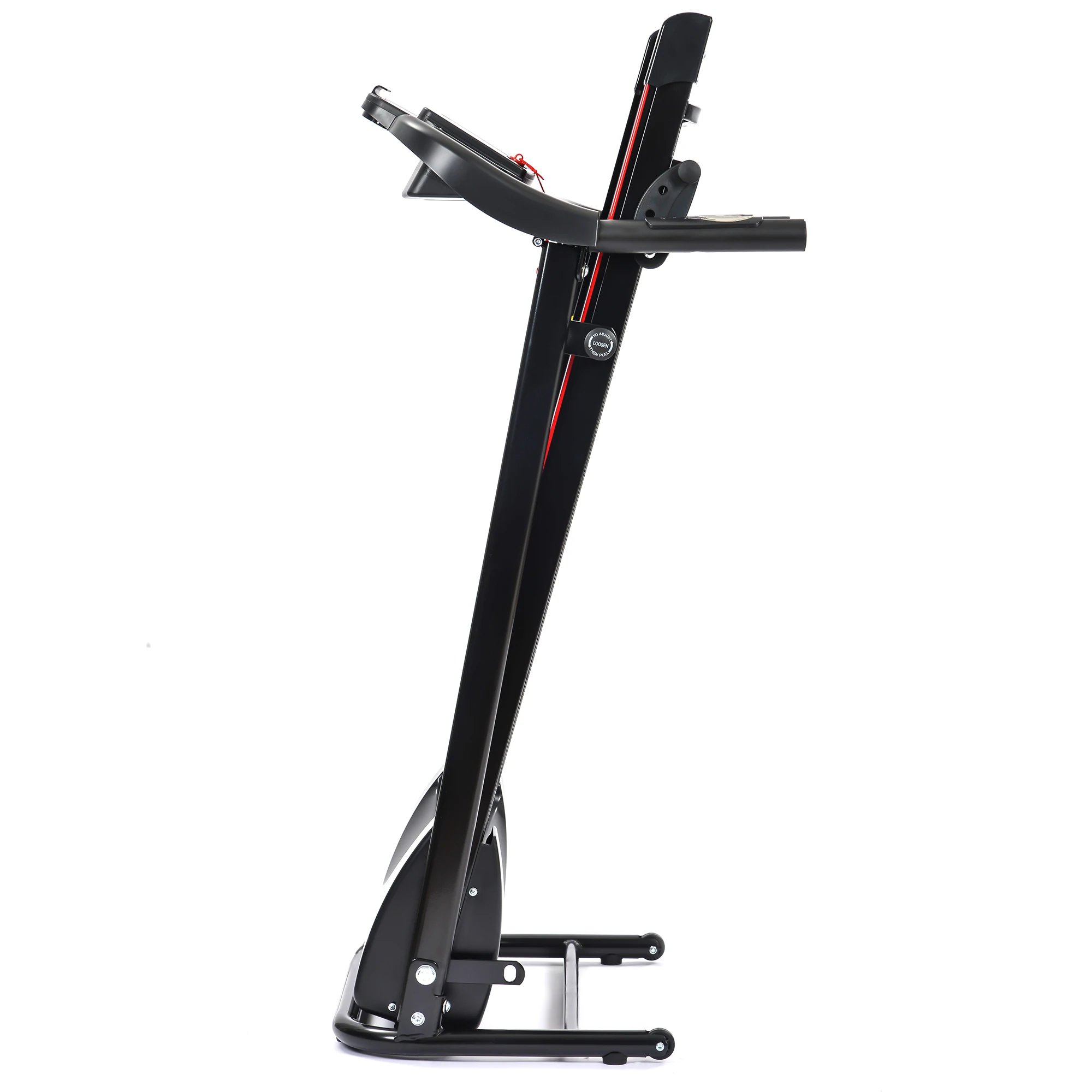 Powerful Folding Treadmill for Home Gym-3-Level Incline, LCD Fitness Tracking, 12 Preset Programs, 265 lbs Capacity