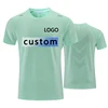 Custom LOGO Men Running T-shirt Fitness Sports Top Gym Training Shirt Jogging Casual Sportswear Quick Dry Outdoor Sports Shirt 1