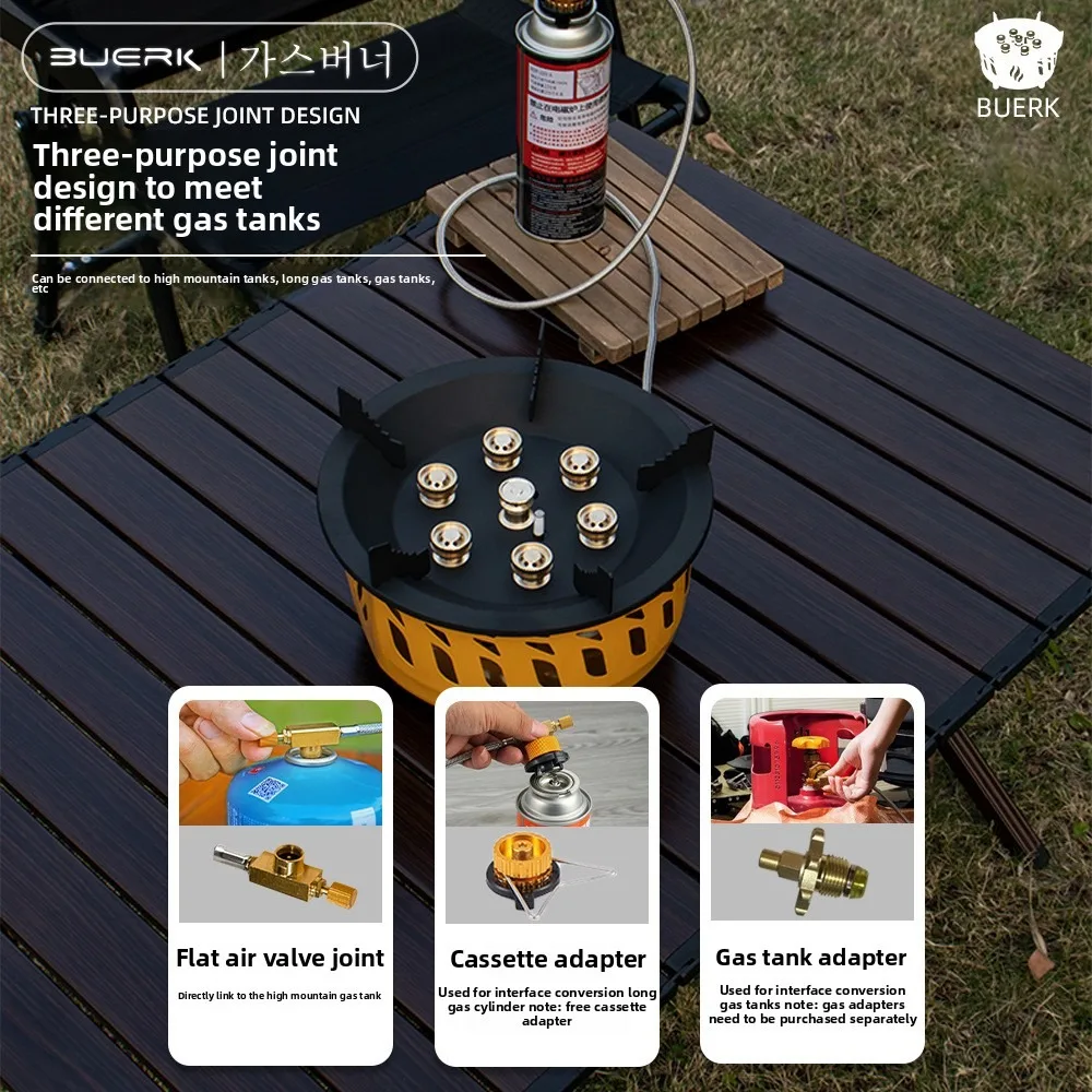 19800W 7-Core Camping Stove High-Power Gase Burner Windproof Stove Electronic ignition Outdoor Stoves Hiking Camping 2023 5 19800W 7-Core Camping Stove High-Power Gase Burner Windproof Stove Electronic ignition Outdoor Stoves Hiking Camping 2023 5
