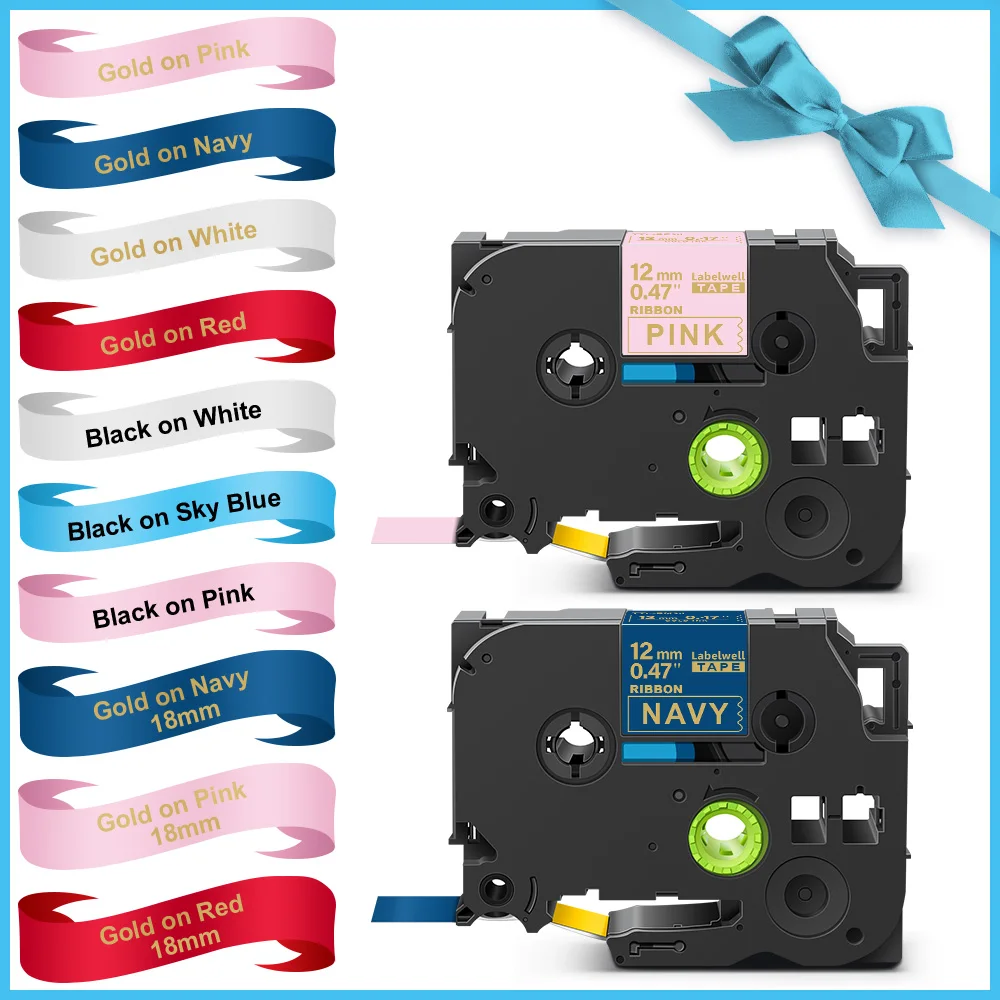 Brother P Touch Label Maker Tape 12mm Brother P Touch Label Maker Ribbon 12mm Aliexpress