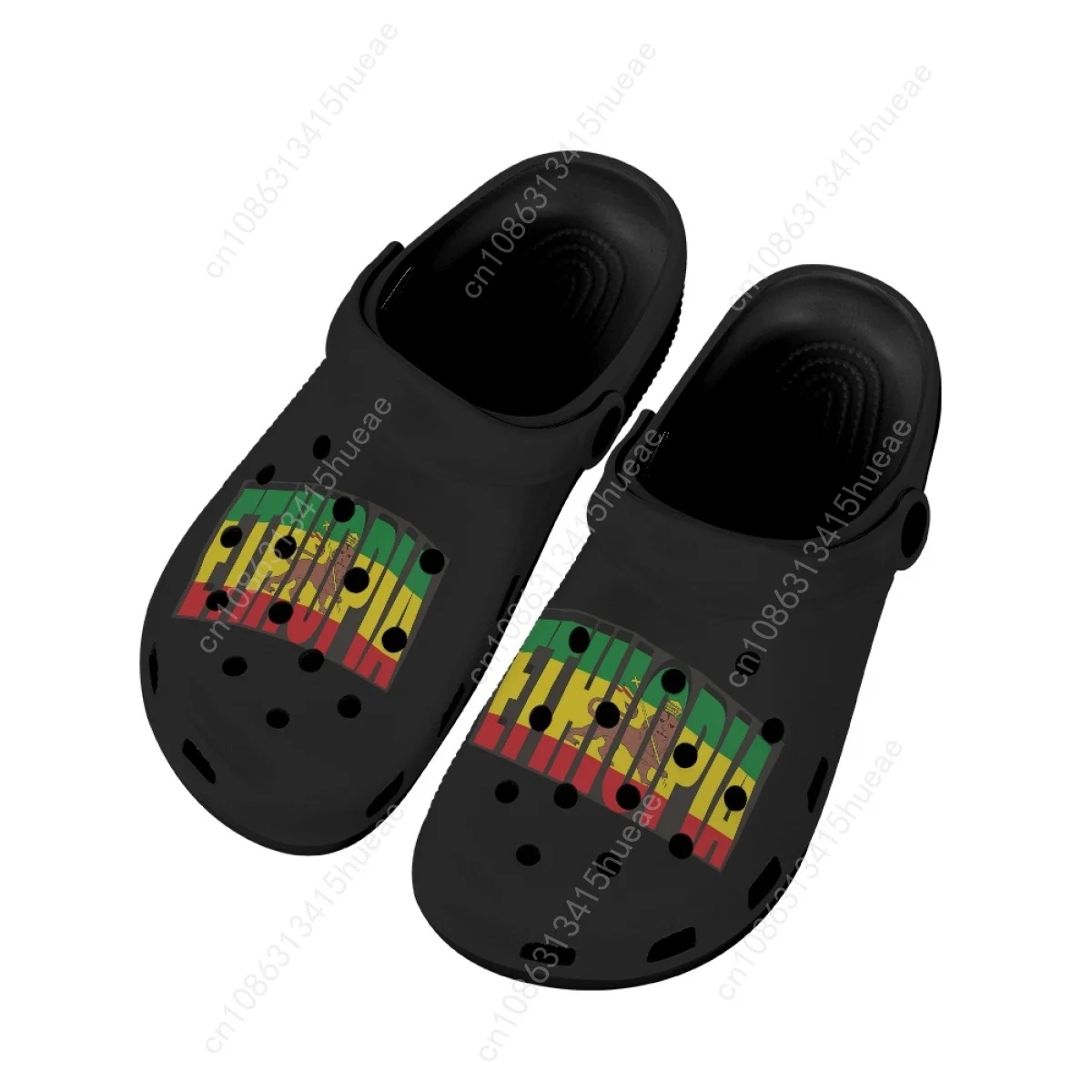 Fashion Women's Sandals Flats Summer Rasta Flag Design Brand Breathable Outdoor Slippers Garden Shoes Ladies Sandalias Mujer