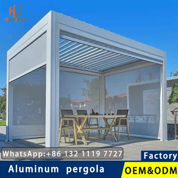 Electric Aluminum Outdoor Gazebo 1