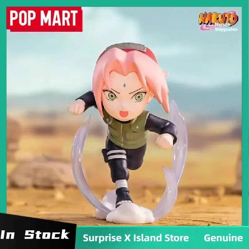 Original Popmart Naruto Anime Figure Ninja World War Series Blind