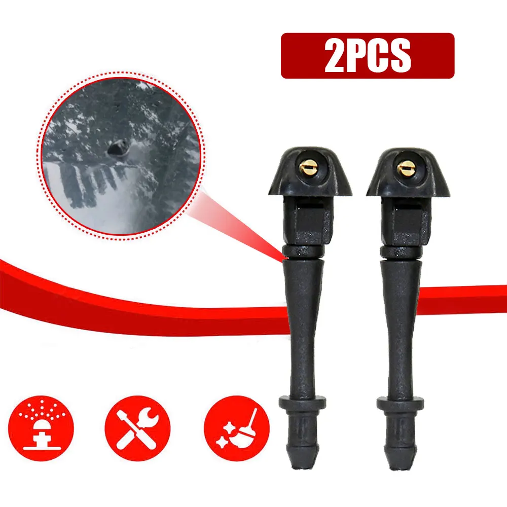 

2pcs Car Washers Sprayer Car Washer Nozzle Auto Accessories Car Front Windshield Wiper Jet for Great Wall Haval H5 2009 - 2015