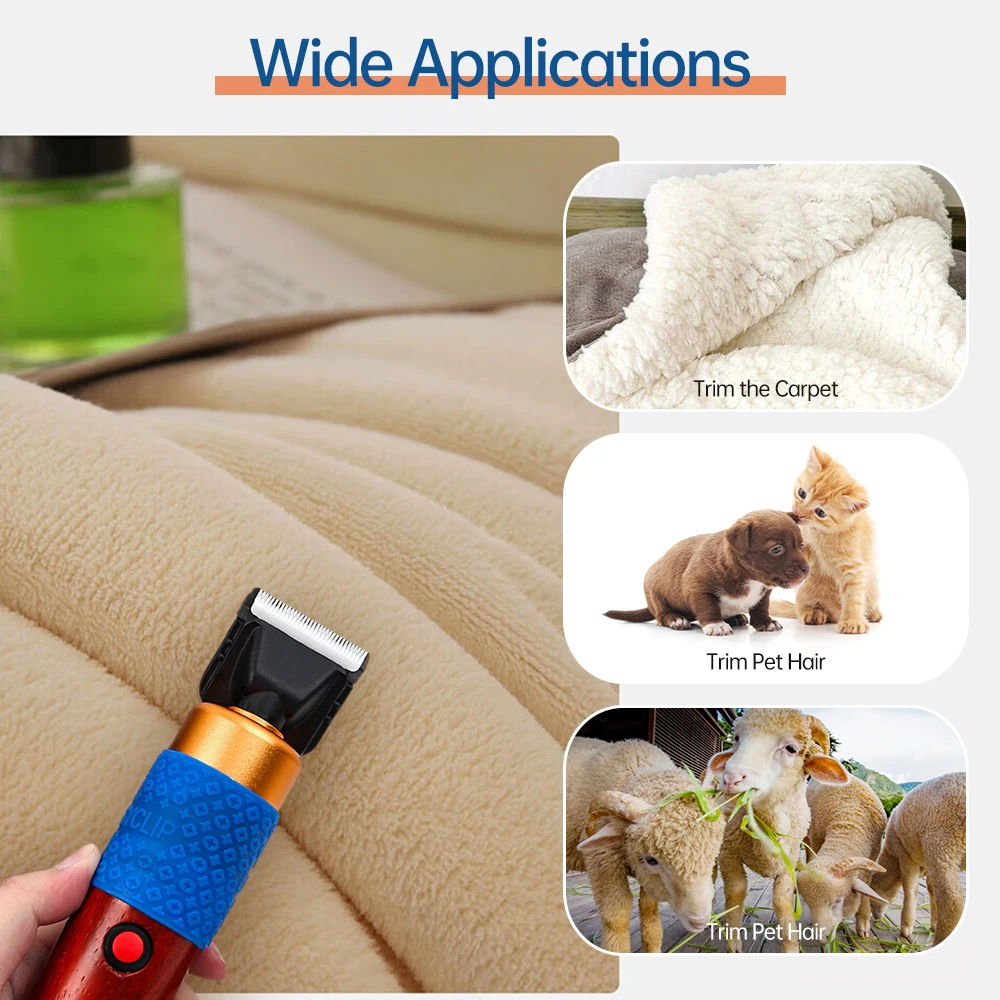 Electric Carpet Tufting Trimmer Rug Shaver Carving Wool Mower Pet Hair  Trimmer