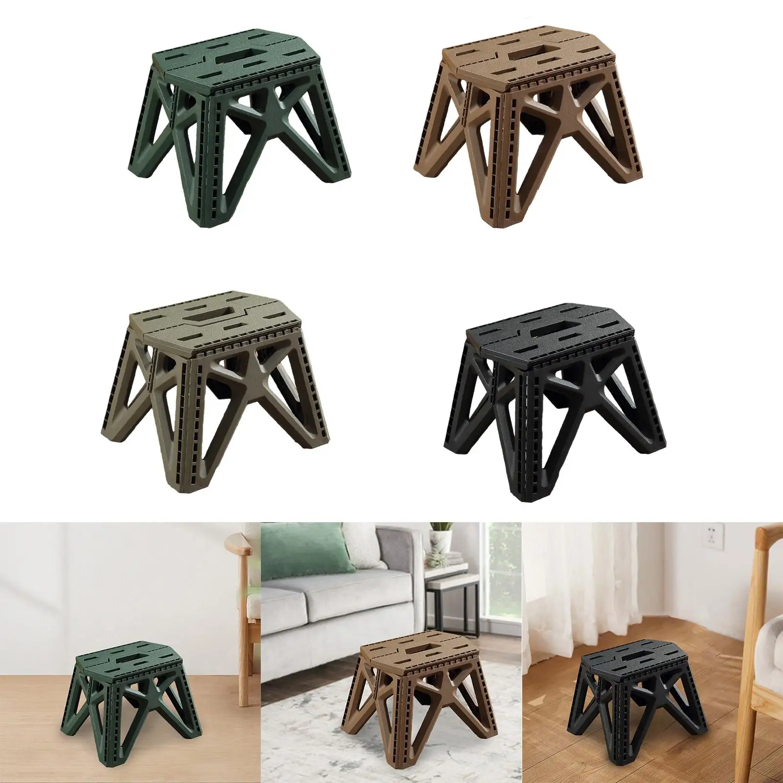 Folding Camping Stool, Camping Chair, Outside Ultralight Foldable Stool, Camp Stool for Fishing Garden Backpacking Beach Folding Camping Stool, Camping Chair, Outside Ultralight Foldable Stool, Camp Stool for Fishing Garden Backpacking Beach