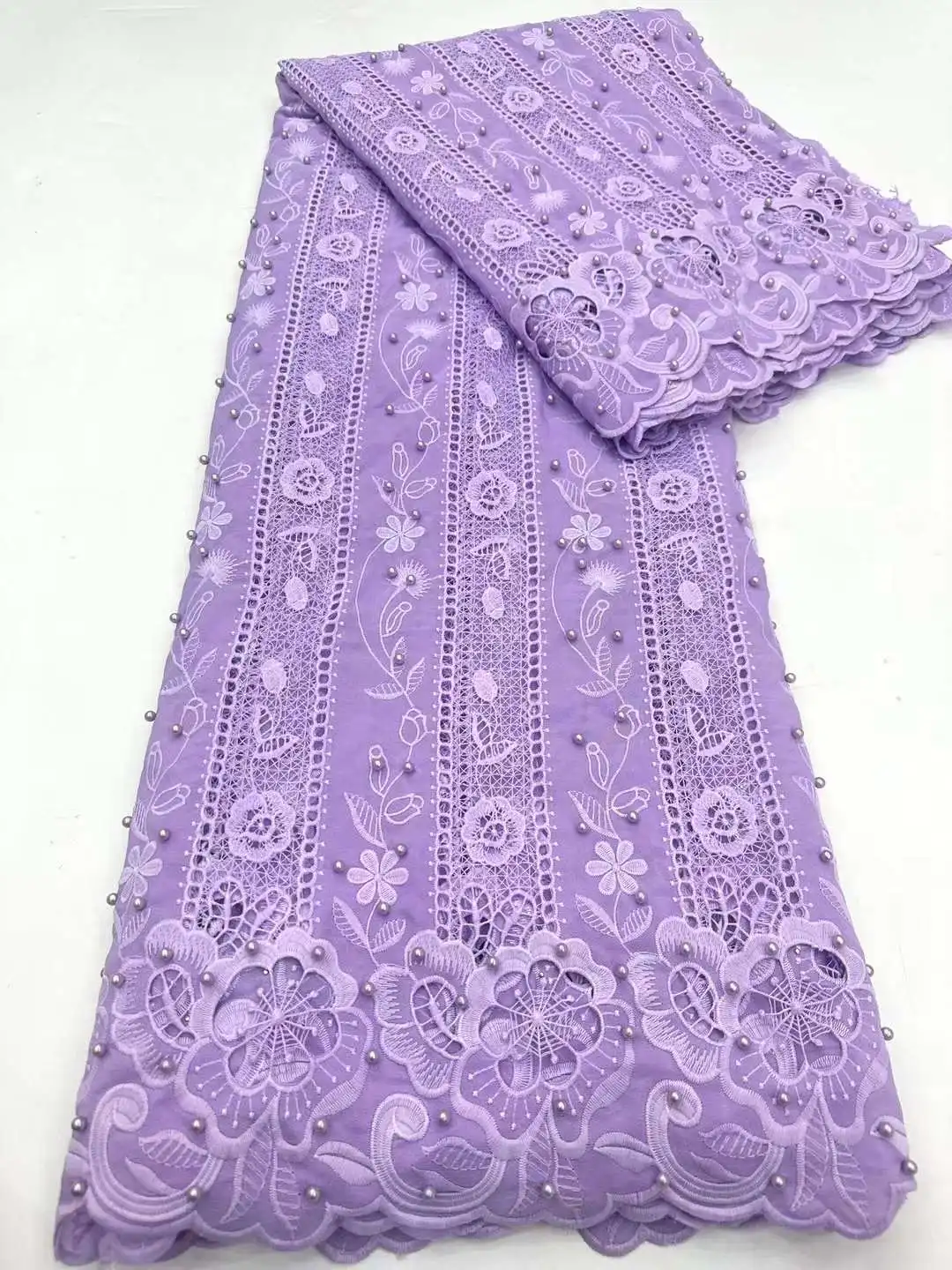 

Модная африканская кружевная ткань высокого качества, французская Тюлевая кружевная ткань 2023, нигерийская кружевная ткань с вышивкой жемчугом для свадьбы XC