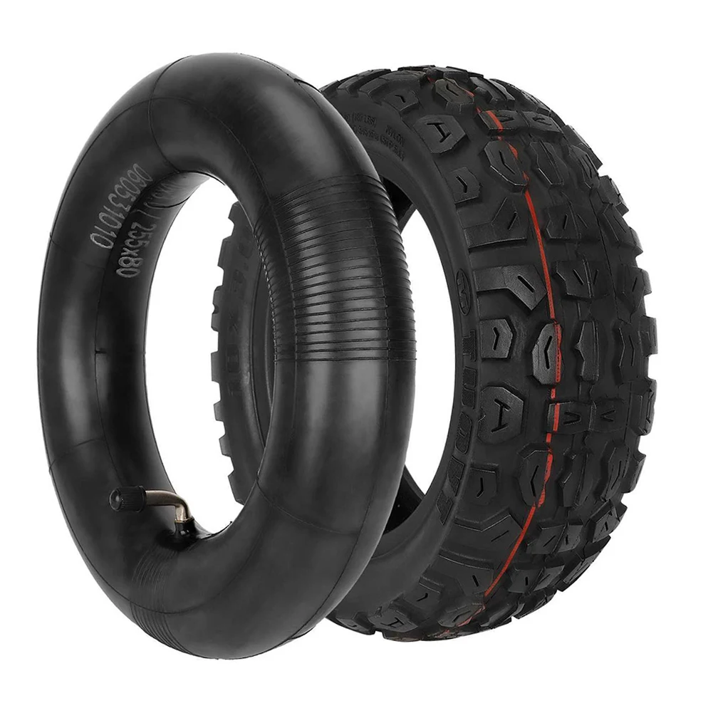 

10 Inch 10x3.0 Off-Road Outer Tire Inner Tube Kit For Zero 10X Rubber Tire Replacement Electric Scooter Accessories