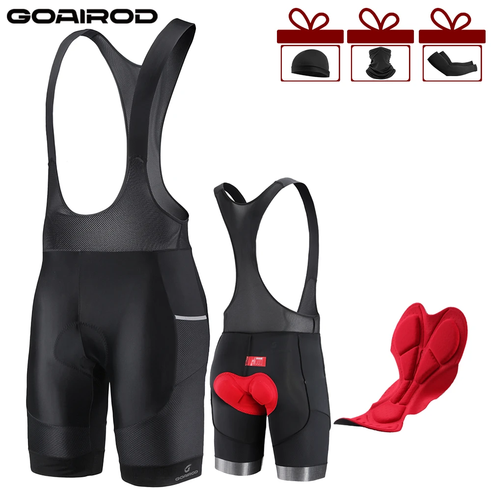 GOAIROD Cycling Bib Shorts Man Bicycle MTB Clothing Bretelle Male Lycra
