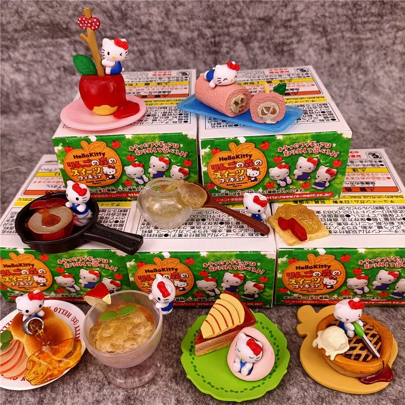 

Оригинальная аниме-фигурка Hello Kitty Sanrio загадочная коробка Милая животная тонкая фотография игрушки подарок