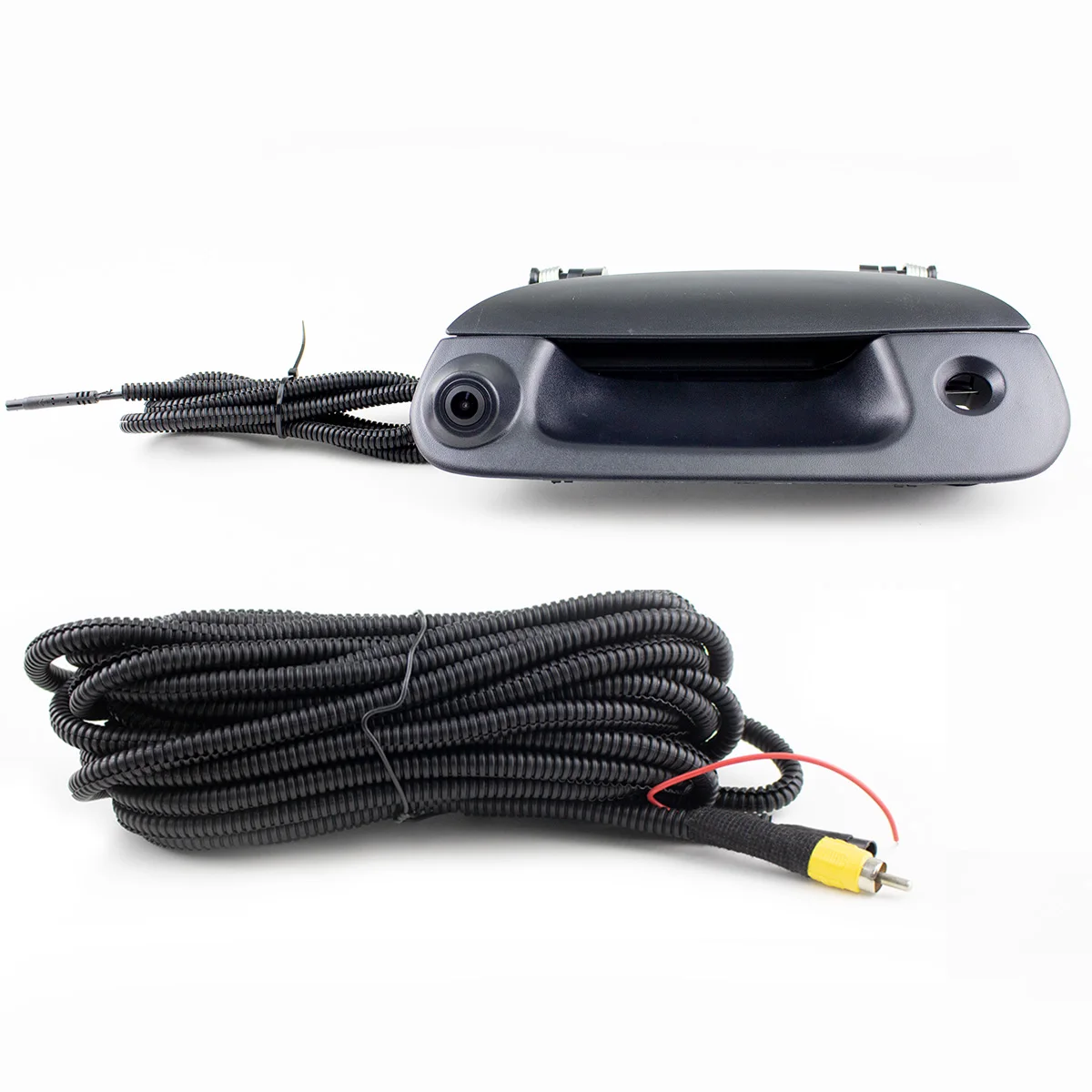 Tailgate Handle With Camera Textured Black Keyhole For 1997-2003 F150 1998-2007 F250 F350 7L3Z-9943400-AA