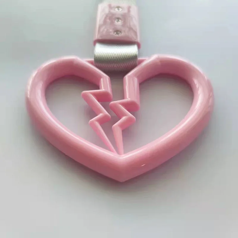 JDM Tsurikawa Heart Ring Car Tow Belt Train Bus Handle Hand Strap Drift Charm Strap Auto Accessories car tow decoration,car decoration strap,car tow strap,car accessories strap