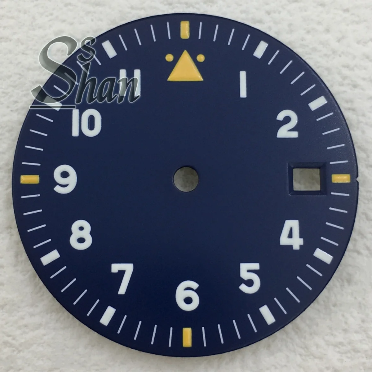 29mm Pilot's Watch Dial with Green Luminous, Available in Multiple Colors