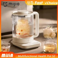 NOUVEAU MIJIA S2 Bouilloire multifonctionnelle 1,5 L Appareil électroménager 800 W en acier inoxydable 304 avec fonction de maintien au chaud 1