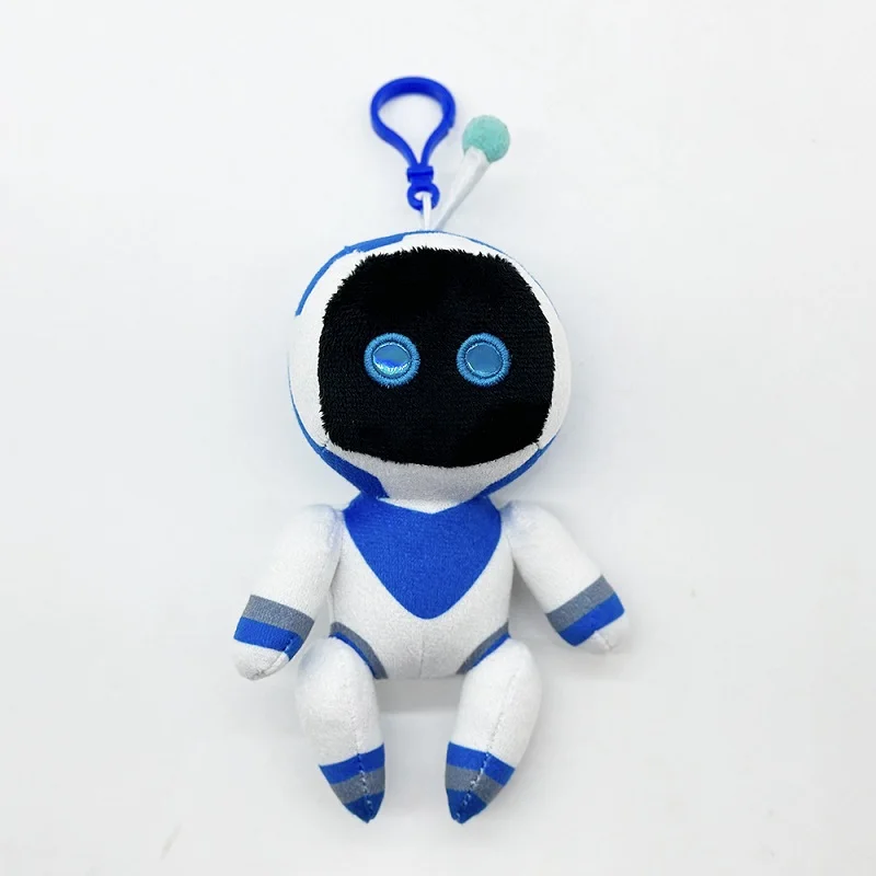19cm Astro Bot Plush fun blue robot plush pendant keychain anime related image fun plush toys halloween gift christmas gift 3