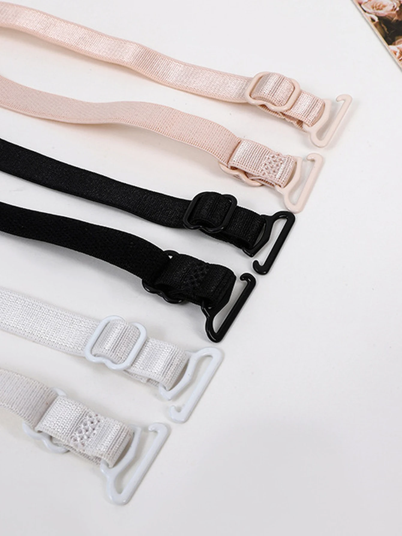 Embroidered Lace Flower Bra Straps - Sexy, Adjustable Women's Underwear Accessory