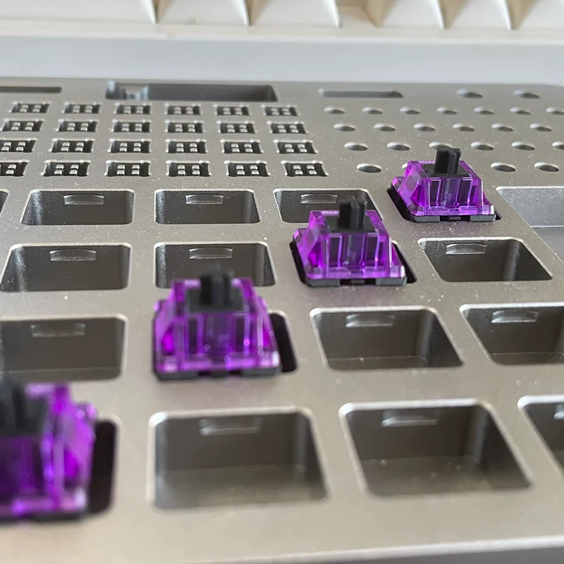 HMX Cthulhu 스위치 5핀 HIFI 클래키 리니어 스위치 공장 윤활 37g 45g 50g 커스텀 기계식 키보드 스위치 PC 액세서리