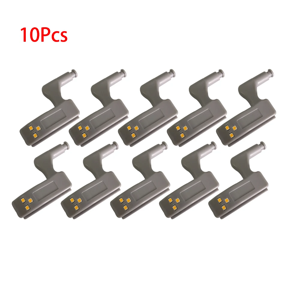 LED Light 1-10pcs Inner Hinge Under Cabinet Universal Wardrobe Cupboard Sensor for Bedroom Kitchen Closet