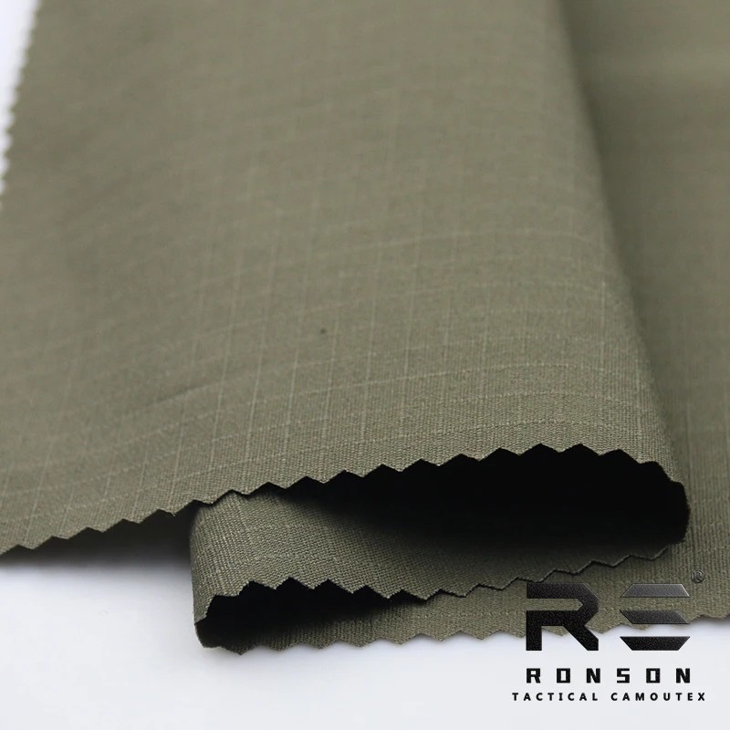 hot sale 65%polyester 35%cotton Ripstop fabric PLAIN COLOR tc6535 tactical fabric use for uniform in stock