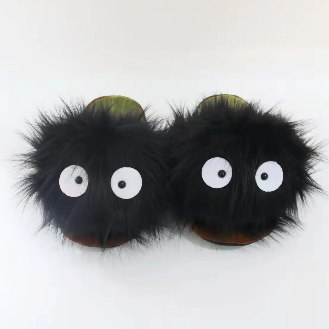 Coal Special Custom Warm Winter Anime Indoor Slippers Lovers Home Slippers Thick Soft Bottom Shoes Wood Floor Lover Shoes Women