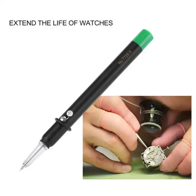 Ersetzen stift kopf für Automatische Uhr Schmiermittel Öler Öl Pin Stift  Präzision Öler Stift Pin Uhr Uhr Nähen Reparatur - AliExpress