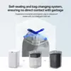 Trash Can, 4 Gallon Self Sealing and Self-Changing Smart Trash Can, Motion Sensor, Touchless Garbage can with lid for 3