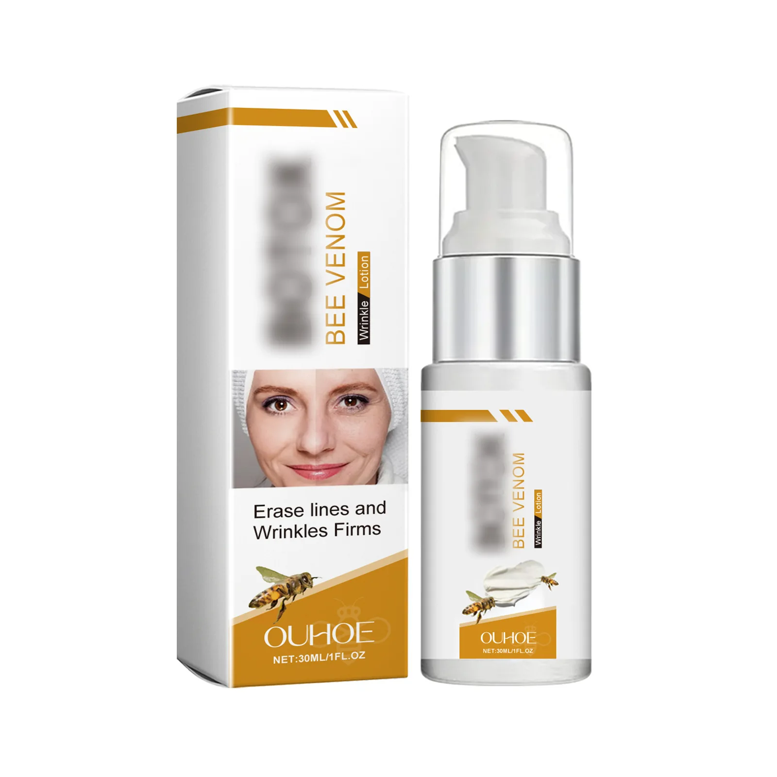 Bee Venom Wrinkle Removal Cream Moisturizing Facial Lifting Anti Sagging Improvement Tighten Skin Repair Care Bee Venom Lotion