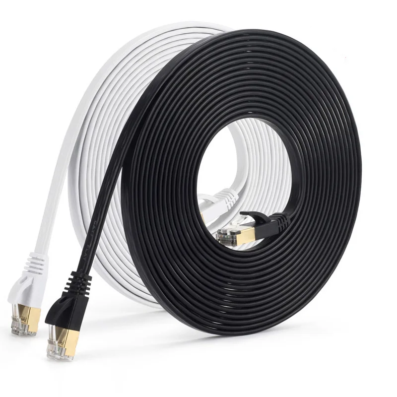 Cavo Rete Cat 7 Cavo Ethernet Cat7 Schermato - Cavo Patch RJ45 26AWG, Per Connessioni Ultra Veloci, Marca Buhbo Ubiquiti 60 GHz - Foto 2