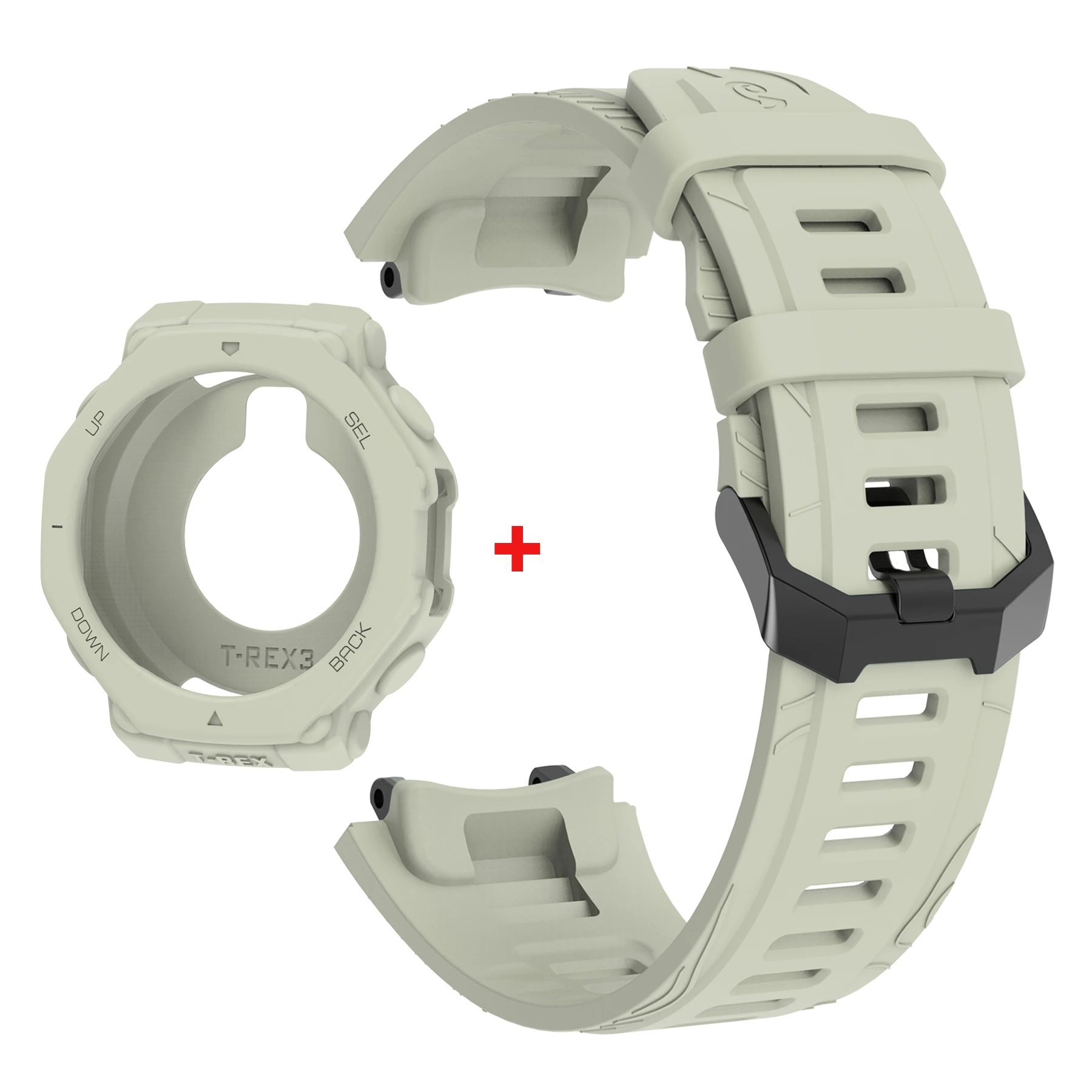 Durable Silicone Strap with Protective Case