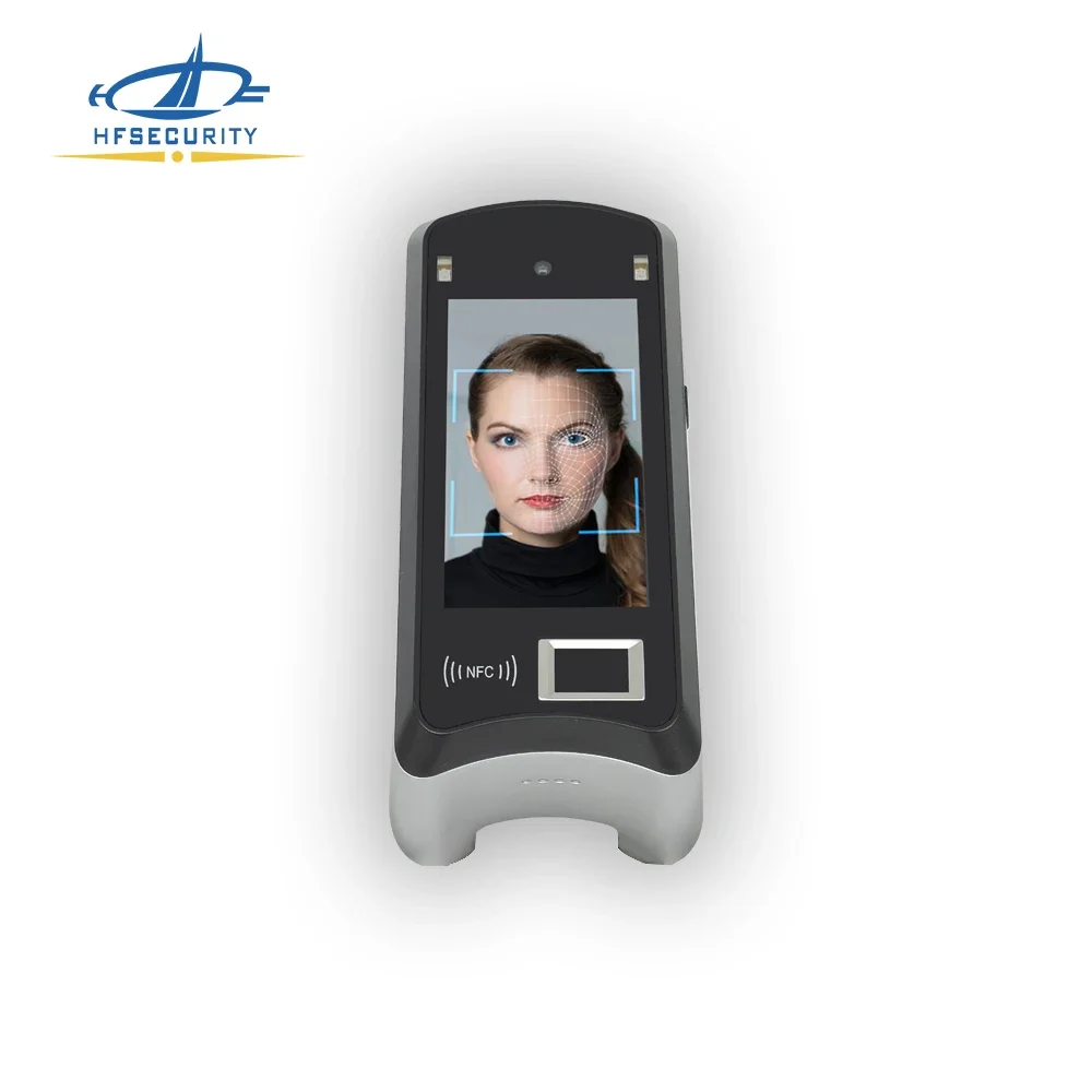 

HFSecurity X05 Android 4G Biometric Iris Fingerprint RFID Card Reader Face Recognition Attendance Access System
