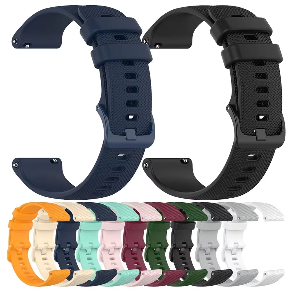 Silicone Sports Strap for Garmin Venu and Vivoactive Series - 20mm/22mm