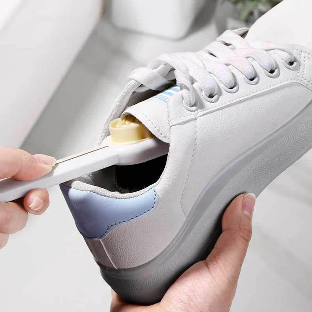 Double-Sided Shoes Cleaning Brush White Rubber Eraser for Suede Nubuck Boots Bags Stain Dust Brush Leather Clothing Care Cleaner 5
