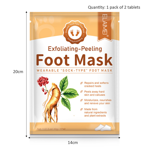Feet Mask Sock Peeling Moisturizing Exfoliating Sock Foot Patch Pedicure Care Feet Dead Skin Removal Skin Care