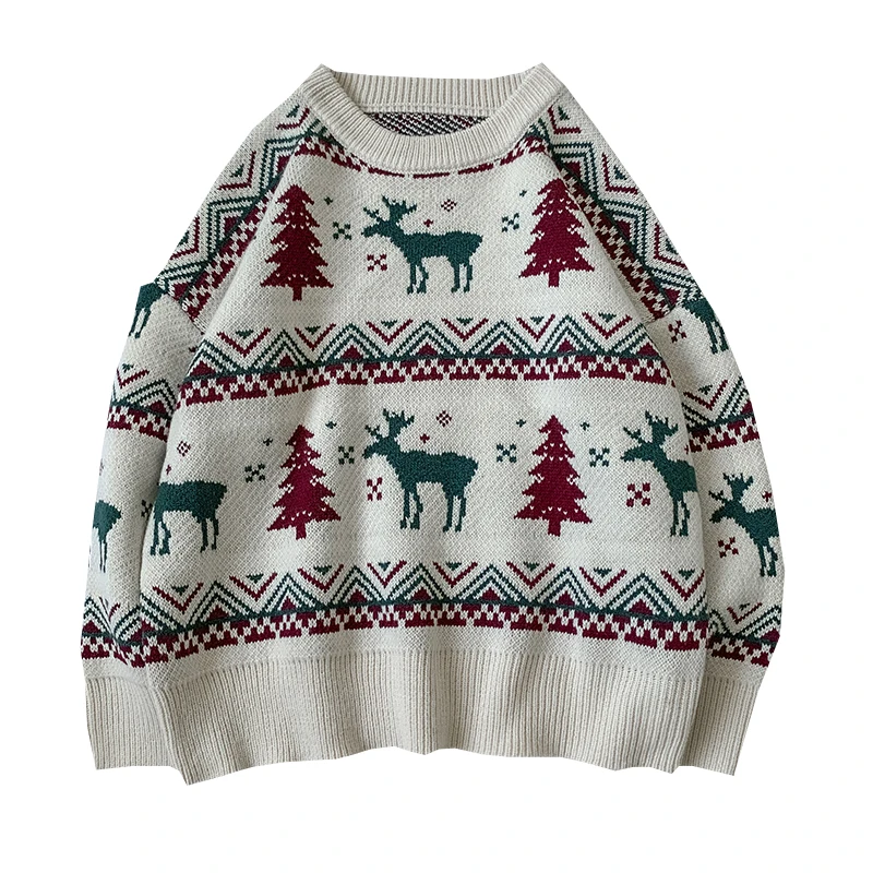 Deer Print Sweater 11