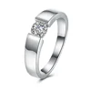 Charm 925 Sterling Silver Rings For Women Shining crystal size 7/8/9/10 Fashion Party Gifts engagement wedding Jewelry 1