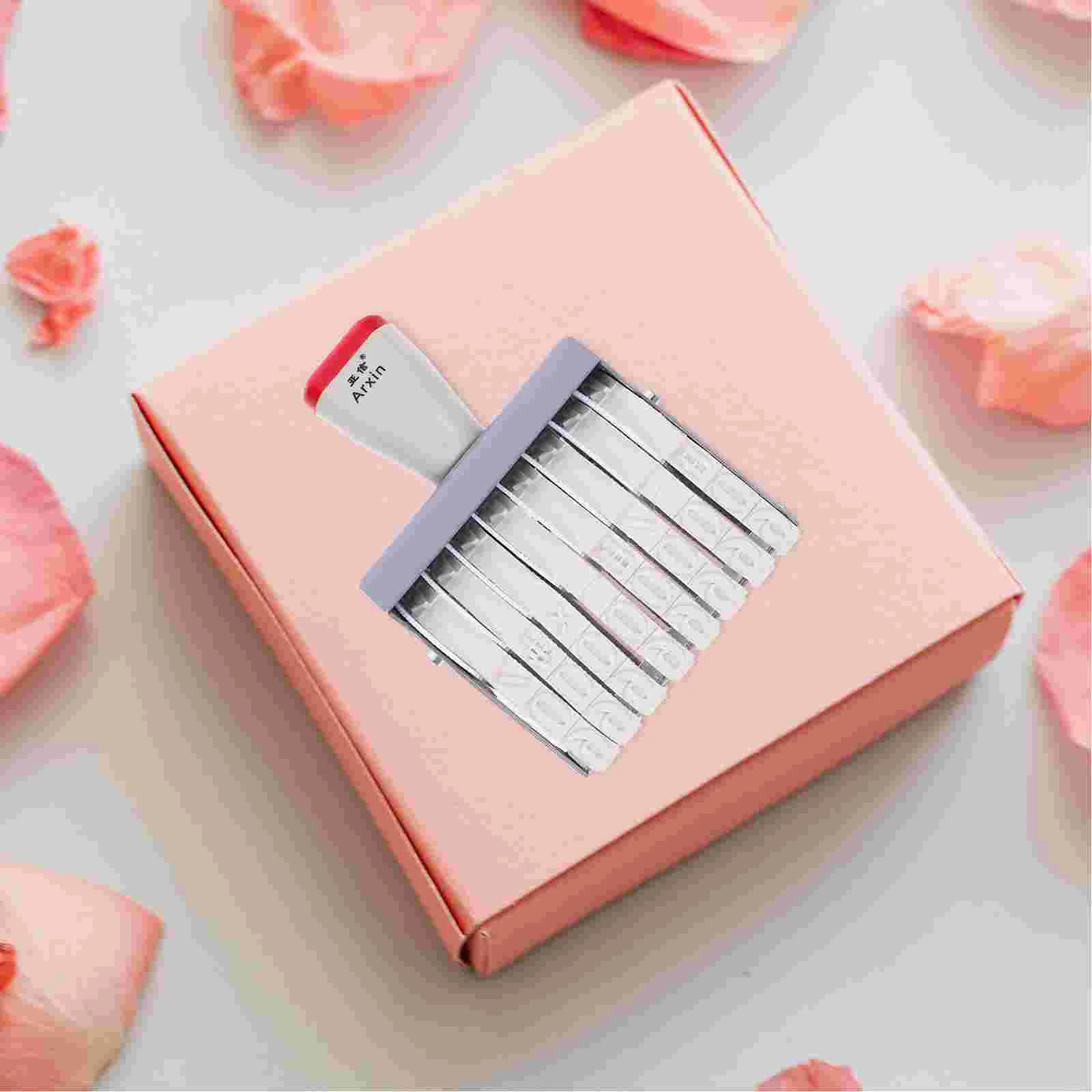 

Date Stamp File Accessory Handheld Stamper Multi-use Office Day Number Accessories