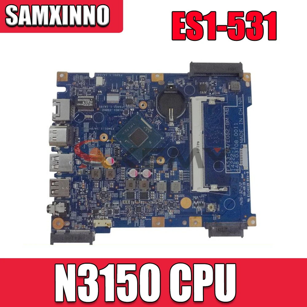 Carte mère UMA pour ACER Aspire ES1-711 Pentium N3540
