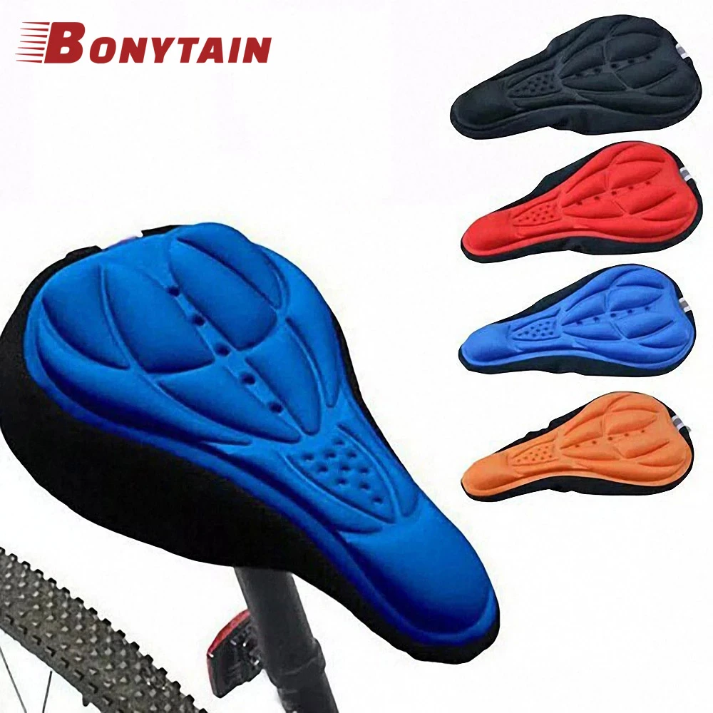 Funda 3D para de bicicleta de montaña, suave y transpirable, esponja de cojín para asiento de accesorios para bicicleta|Sillín de bicicleta| - AliExpress