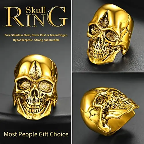 Snaggletooth Skull Ring | OK – OK the store