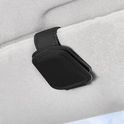 Lux Leather Magnetic Sunglasses & Eyeglasses Holder (1PC Black)