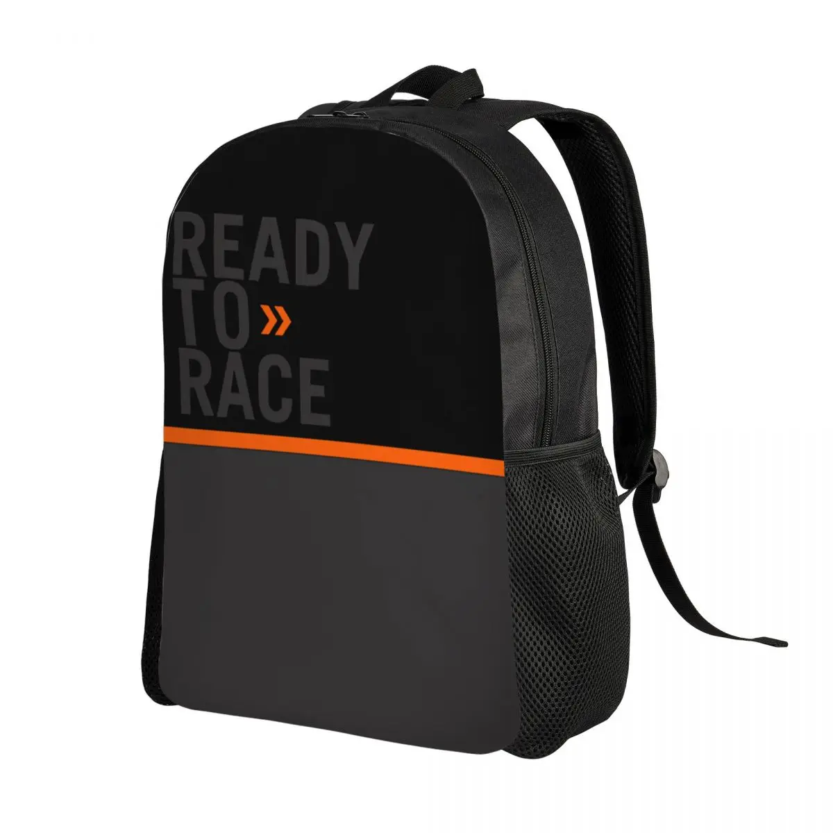 

Рюкзак с логотипом Ready To Race для мужчин и женщин, школьный ранец для компьютера, спортивная гоночная сумка для мотоциклистов, студентов колледжей
