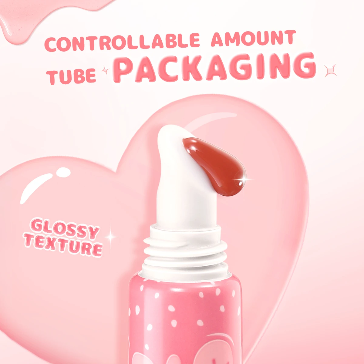 Lip Gloss PINKFLASH Watery Glow Hydrating Long-lasting Moisturizing Liquid