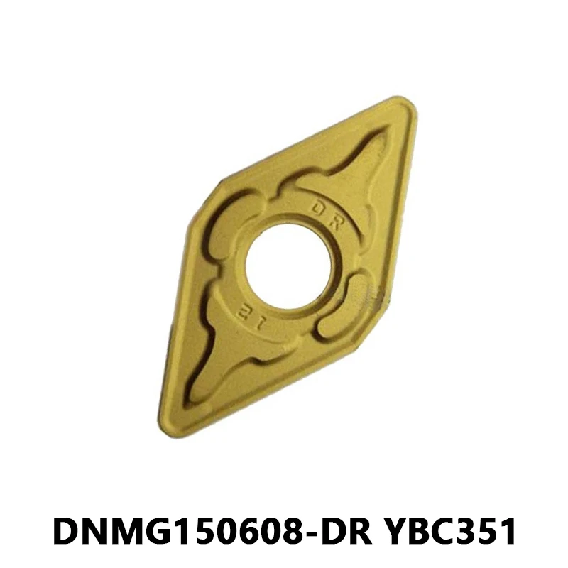 

High-Quality DNMG150608-DR YBC351 CNC Lathe Tool Metal Turning Cutter DNMG 150608 DR Carbide Inserts for Steel Parts DNMG150608